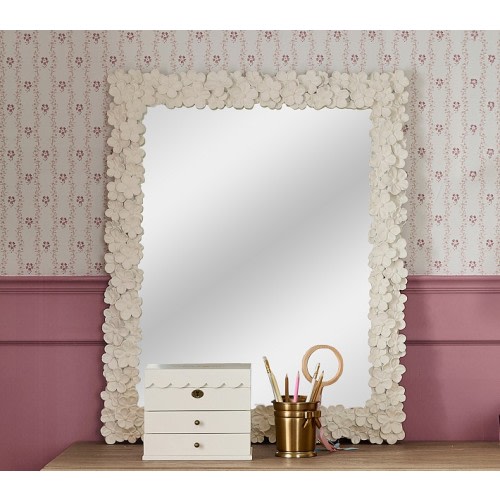 Hydrangea Rectangle Mirror (36" x 26")