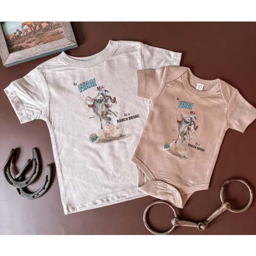 As Feral As a Ranch Bronc (Baby, Toddler, & Youth) - Dust