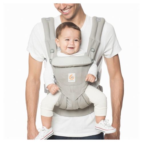 Ergobaby Omni Classic All Carry Positions Baby Carrier For Newborn To Toddler - Pearl Gray