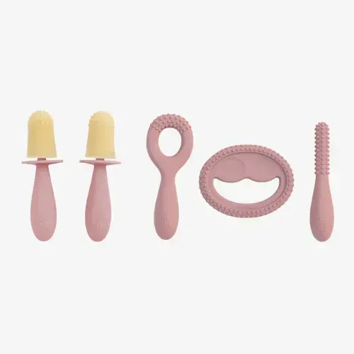 Pre-feeding Set by ezpz / Oral Development Tools and Tiny Pops Bundle