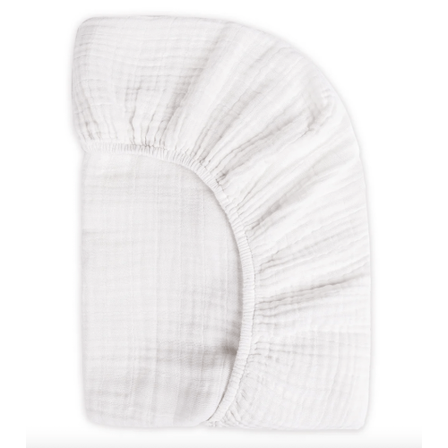 Babyletto Crib Sheet in GOTS Certified Organic Muslin Cotton
