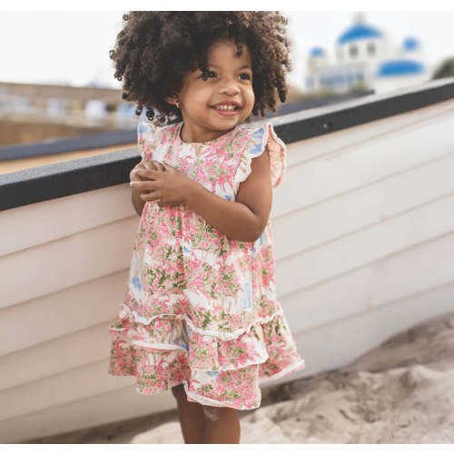 Whimsical Floral Organic Short Sleeve Bodysuit & Pant Set 3 Pack – Burt's Bees Baby