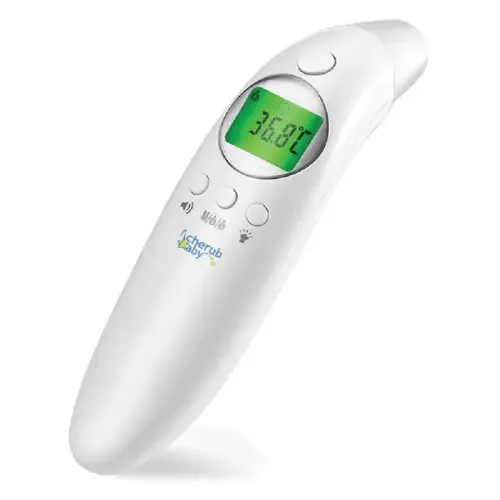 Cherub Baby Digital Ear & Forehead Thermometer 4in1 | Baby Bunting AU