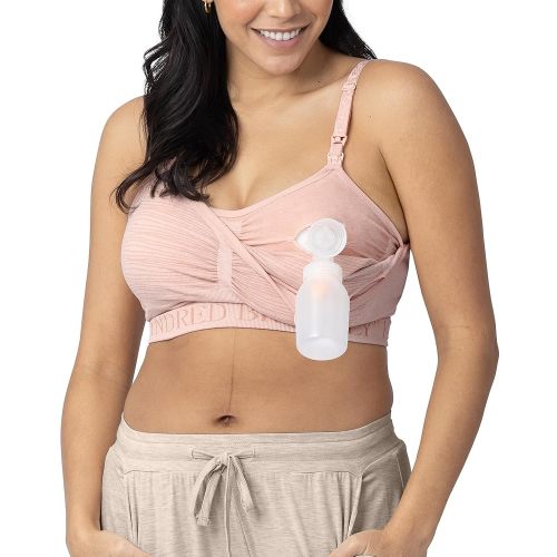 Kindred Bravely Sublime Pumping Bra Hands Free, Adjustable Pumping & Nursing Bra with EasyClip for All Breast Pumps