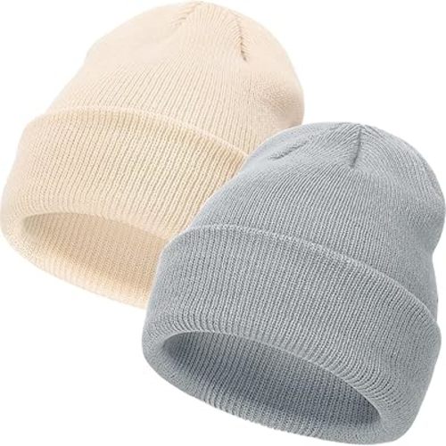 AQOKKA Baby Beanies Toddler Winter Hats Soft Infant Knit Hat for Baby Boys Girls Warm Caps Beanies Cold Weather