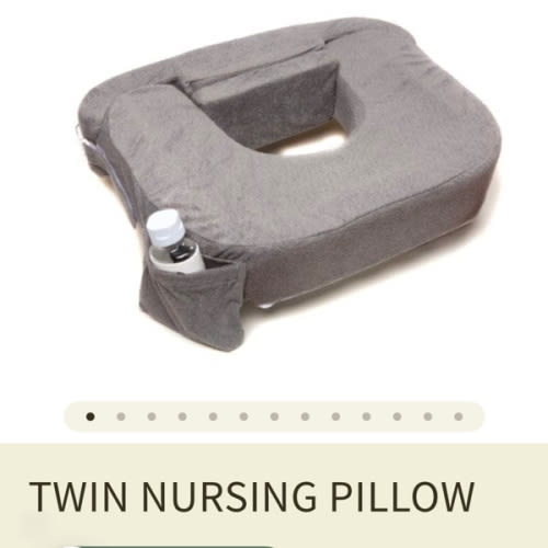 Twin Nursing Pillow