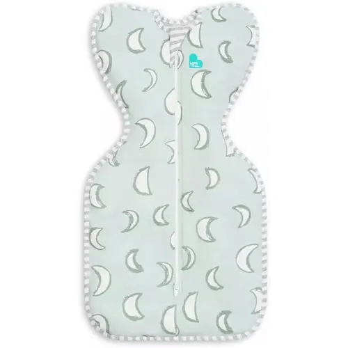 Love to Dream Swaddle UP, Baby Sleep Sack, Self-Soothing Swaddles for Newborns, Get Longer Sleep, Snug Fit Helps Calm Startle Reflex, New Born Essentials for Baby, 13-19 lbs, Eclipse Olive