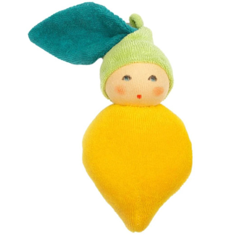 Nanchen Organic Lemon Baby Rattle Doll