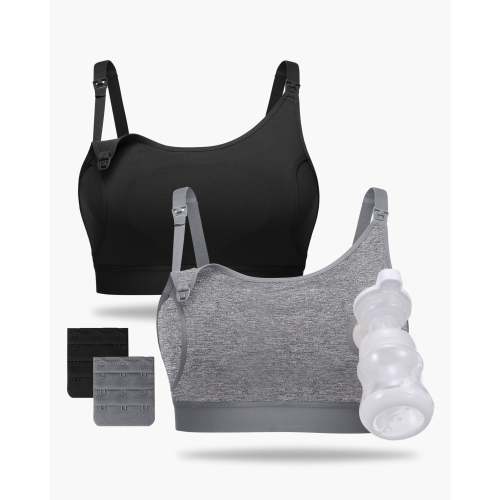 Momcozy Pumping and Nursing Bra for Maternity & Breastfeeding