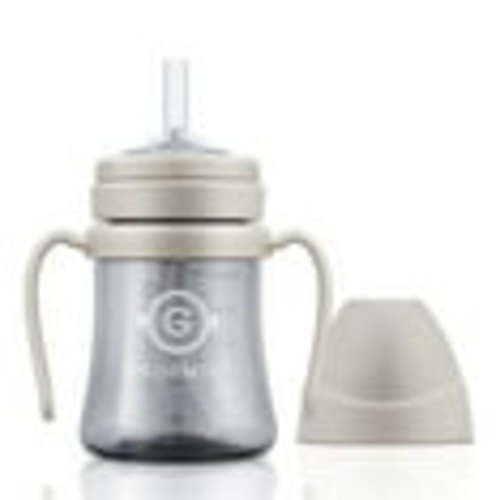 Grosmimi PPSU Straw Cup - 6oz (200ml) (Color: Beige)