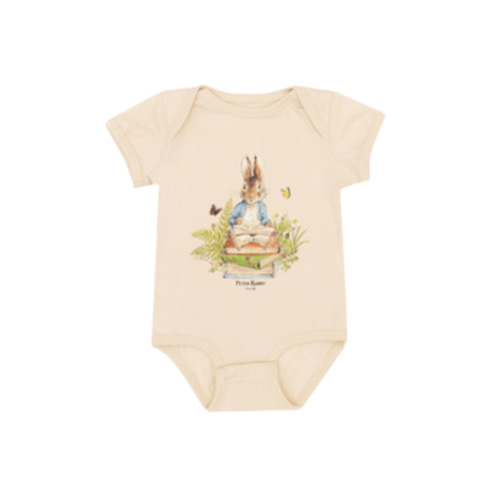 Peter Rabbit Book Stack Baby Bodysuit -... book