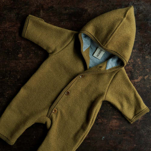Baby & Kids Boiled Merino Wool Pixie Overall - Gold
– MamaOwl