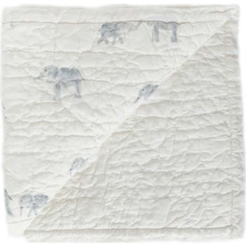 Follow Me Quilted Organic Cotton Baby Blanket