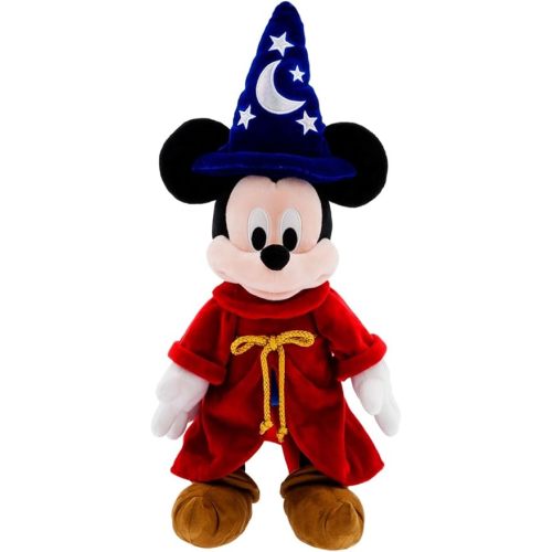Disney Store Official Fantasia Collection: Medium 22-Inch Sorcerer Mickey Mouse Plush - Authentic, Soft & Cuddly Toy - Ideal for Fans & Kids