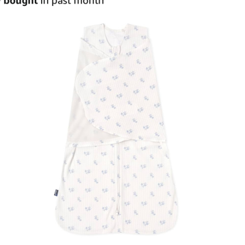 HALO 100% Cotton Sleepsack Swaddle, 3-Way Adjustable Wearable Blanket, TOG 1.5, Flamingos, Newborn, 0-3 Months