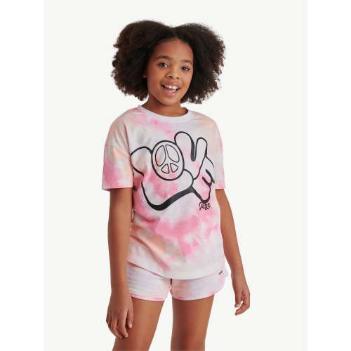 Justice Girls Oversized Graphic Tee, Sizes XS-XLP