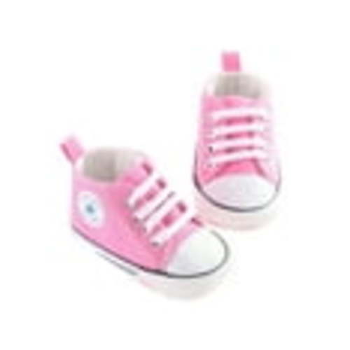 Unisex Baby Boys Girls Sneaker Soft Anti-Slip Sole Newborn Infant First Walkers Canvas Denim Shoes