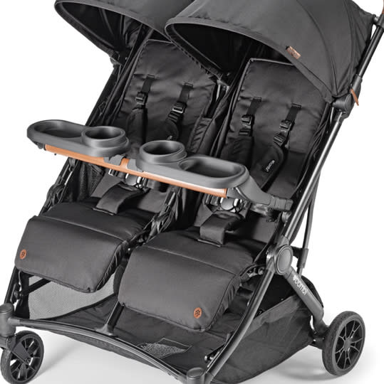 Attachable Double Stroller Snack Tray | Bombi Gear