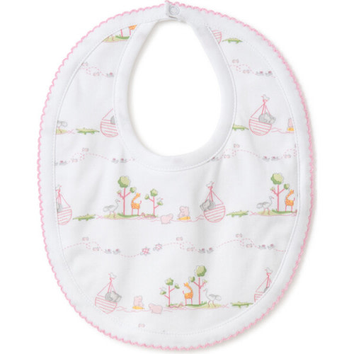 Noah's Bib, Pink - Kissy Kissy | Maisonette