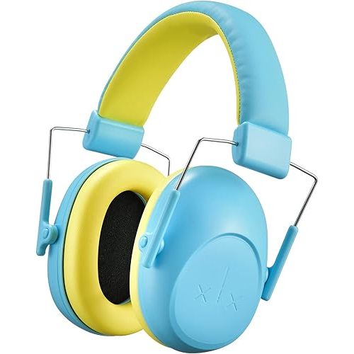 Kids Noise Cancelling Headphones, SNR 28 dB Kids Ear Protection Earmuffs for Autism, Toddler, Children, Noise Cancelling Sound Proof Earmuffs/Headphones for Concerts, Air Shows, Fireworks