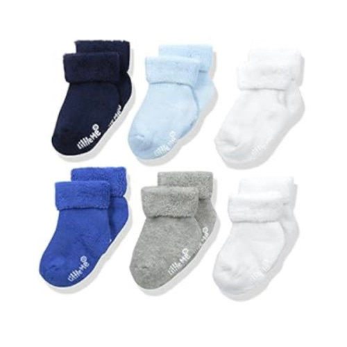 Little Me baby-boys Baby Boys' 6 Pack SocksBaby Boy Socks