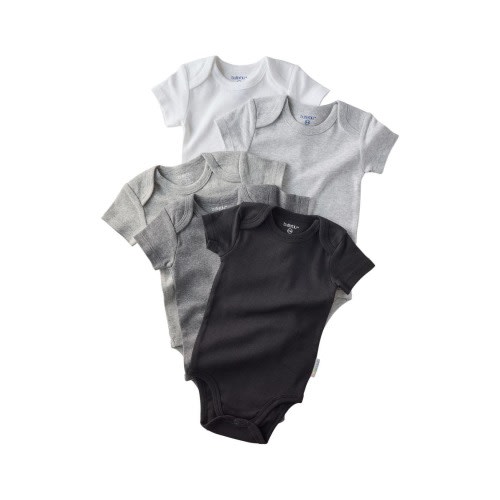 Avery Assorted 5-Pack Bodysuits, 0-3M
