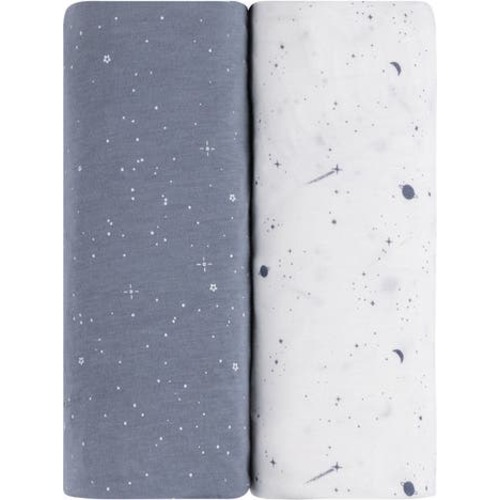 Baby Fitted Bassinet Sheet 2 Pack