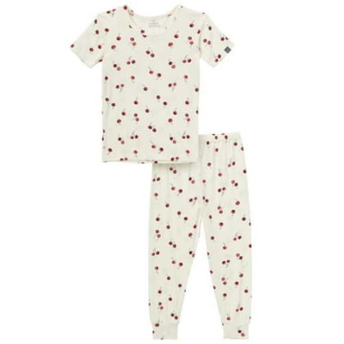 Modern Moments by Gerber Toddler Neutral Super Soft Tight Fitting Pajama Set, 2-Piece, Sizes 12 Months - 5T