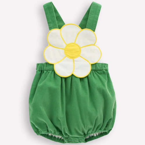 Novelty Bubble Romper-Sapling Green | Boden USA