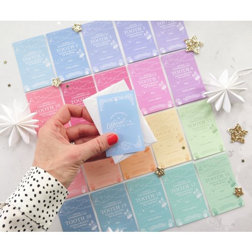 Tooth Fairy Collection Tokens | Tooth Fairy Letter | Tooth Fairy