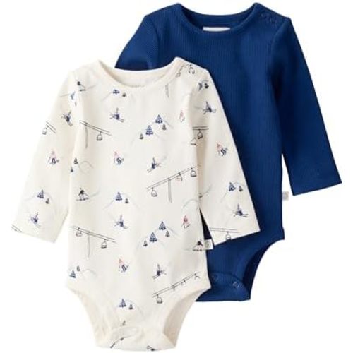 little planet by carter's 2-pack Organic Cotton Bodysuits