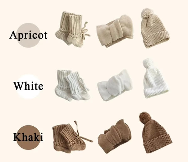 Hat | Headband | Booties | - Match all kinds of clothes -