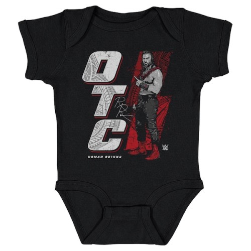 Infant 500 Level Black Roman Reigns OTC Bodysuit