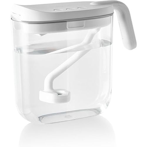 Carepod Mini 21P Ultrasonic Cool Mist Humidifier for Bedroom, Quiet & Safe for Baby, Transparent, Only 3 Washable Parts & Easy to Clean, Filter-Free, Automatic Shut-off, Lasts 20Hrs (0.74Gal/2.8L)