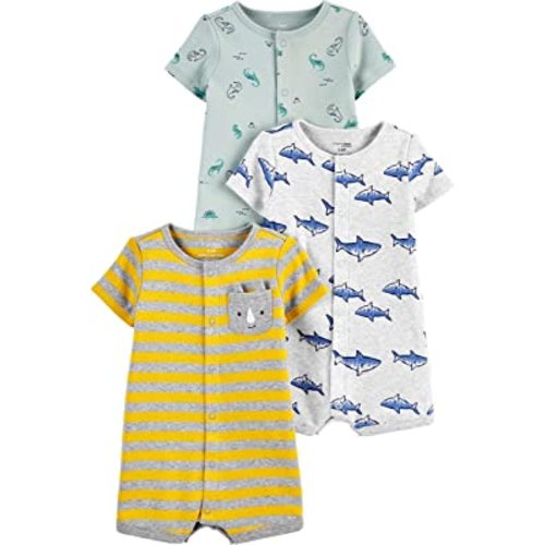 Simple Joys by Carter's Baby 3-Pack Snap-up Rompers