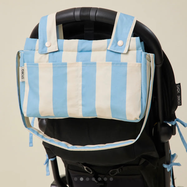 Baby Stroller Organizer Bag Converts To Crossbody