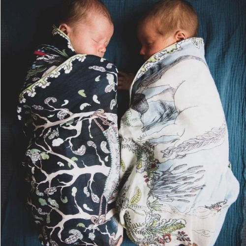 The Enchanted Forest Organic Cotton Baby Muslin – Forivor