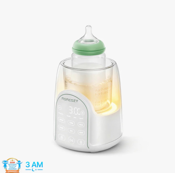 Momcozy NightPro Baby Bottle Warmer- Night Feeding