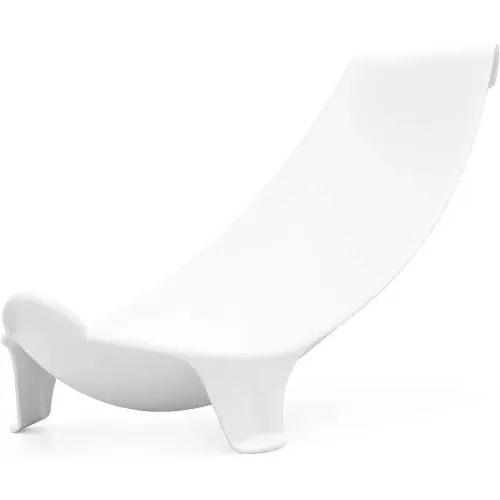 Stokke Flexi Bath Newborn Support, White - Best for Babies Up to Eight Months or 17.6 lbs - Lightweight, Convenient, Comfortable & Safe