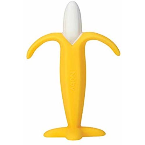 Nuby Soothing Banana Teether, Yellow