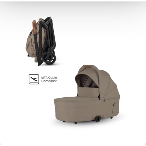 Silver Cross Nia Compact Bassinet; Champagne Color