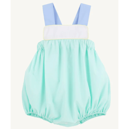 Samprey Sunsuit - Sea Island Seafoam, Worth Avenue White, Beale Street