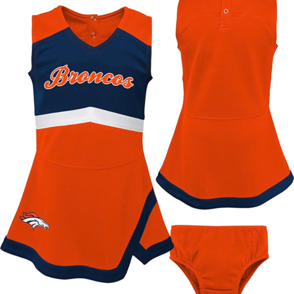Denver Broncos Baby ORANGE Cheer Captain Cheer Set - 133430295