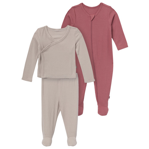 Modern Moments by Gerber Baby Neutral Super Soft 3-Piece Gift Set, Sizes Newborn - 3/6 Months