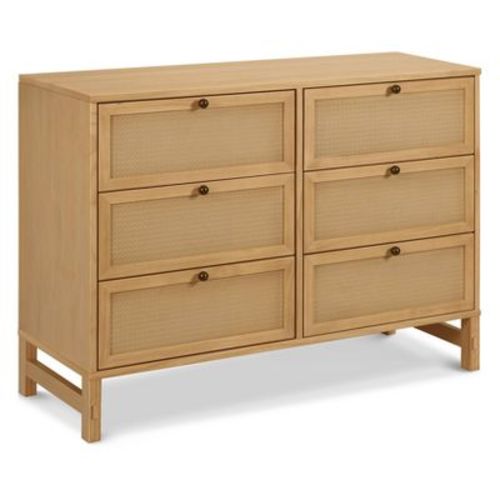 Davinci Margot 6 Drawer Dresser - Honey