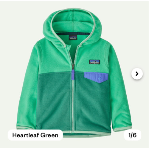 Patagonia Baby Micro D® Snap-T® Fleece Jacket