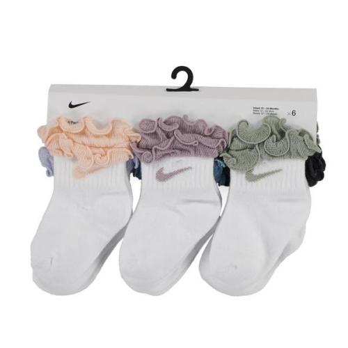 Nike Ruffle Infant Kids' Socks-6PK