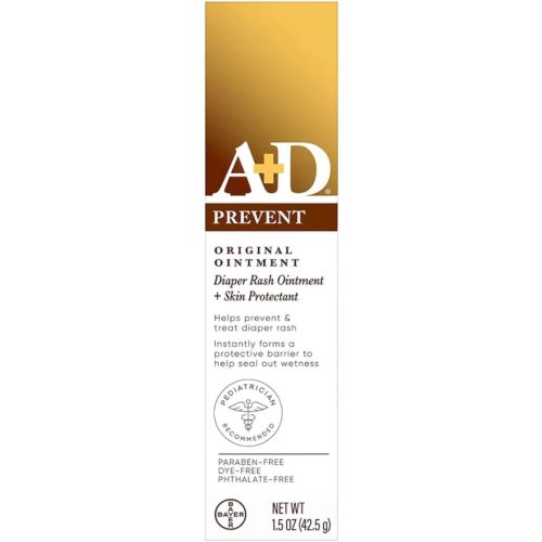 A&D Diaper Rash Ointment & Skin Protectant, Original -1.5 Ounces - 2 Pack