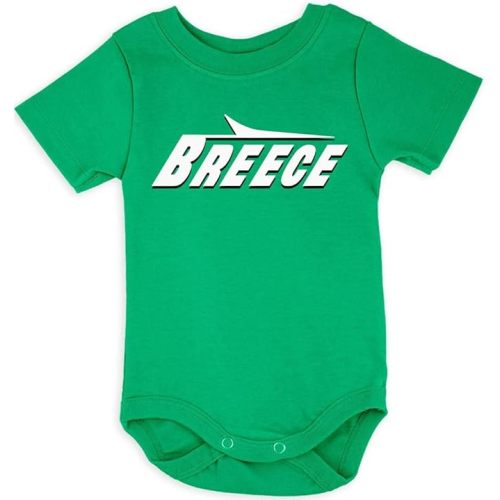 Breece Hall Logo New York Baby 1 Piece Short Sleeve