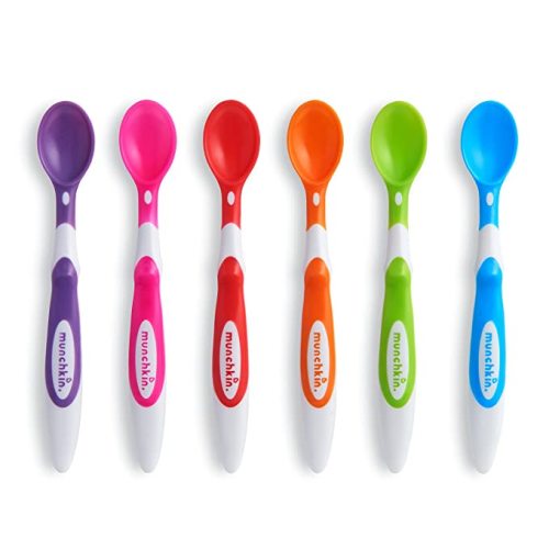 Amazon.com: Munchkin® Soft Tip™ Infant Spoons, 6 Pack : Baby